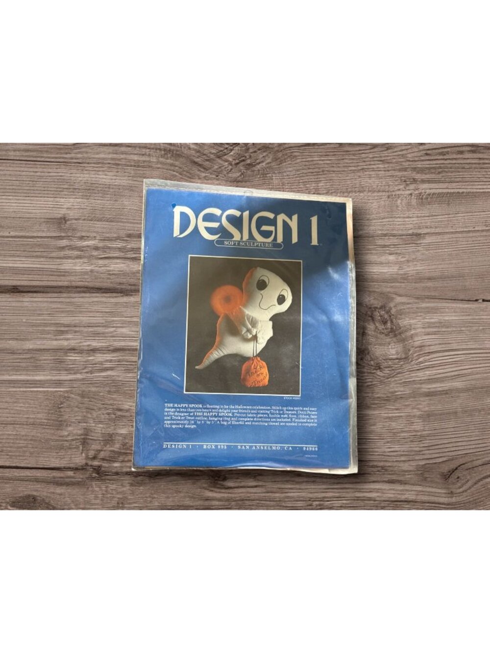 The Happy Spook Dotti Peters Soft Sculpture Craft Kit by Design 1 Complete New S